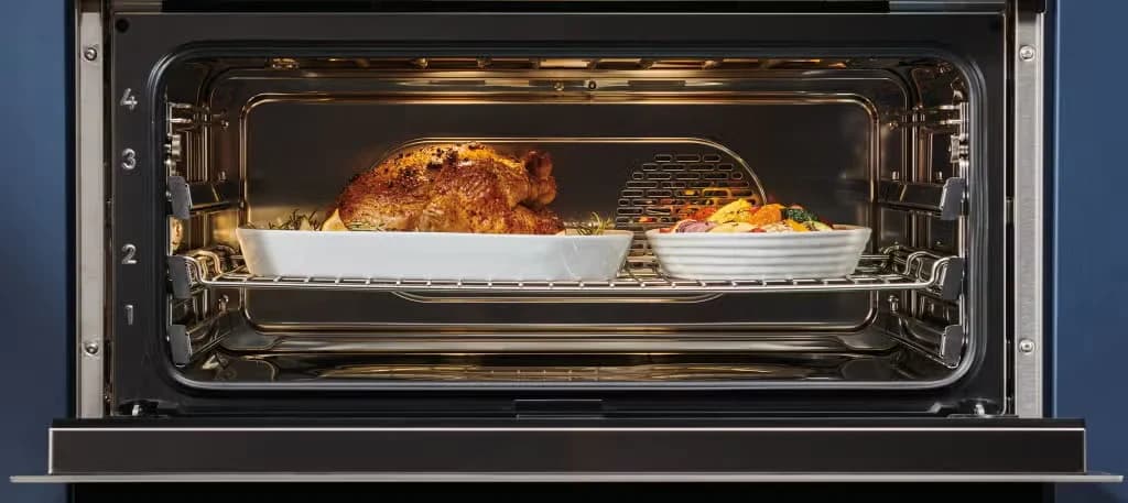 Detalhe de recurso de Série E Profissional Forno a vapor com convecção