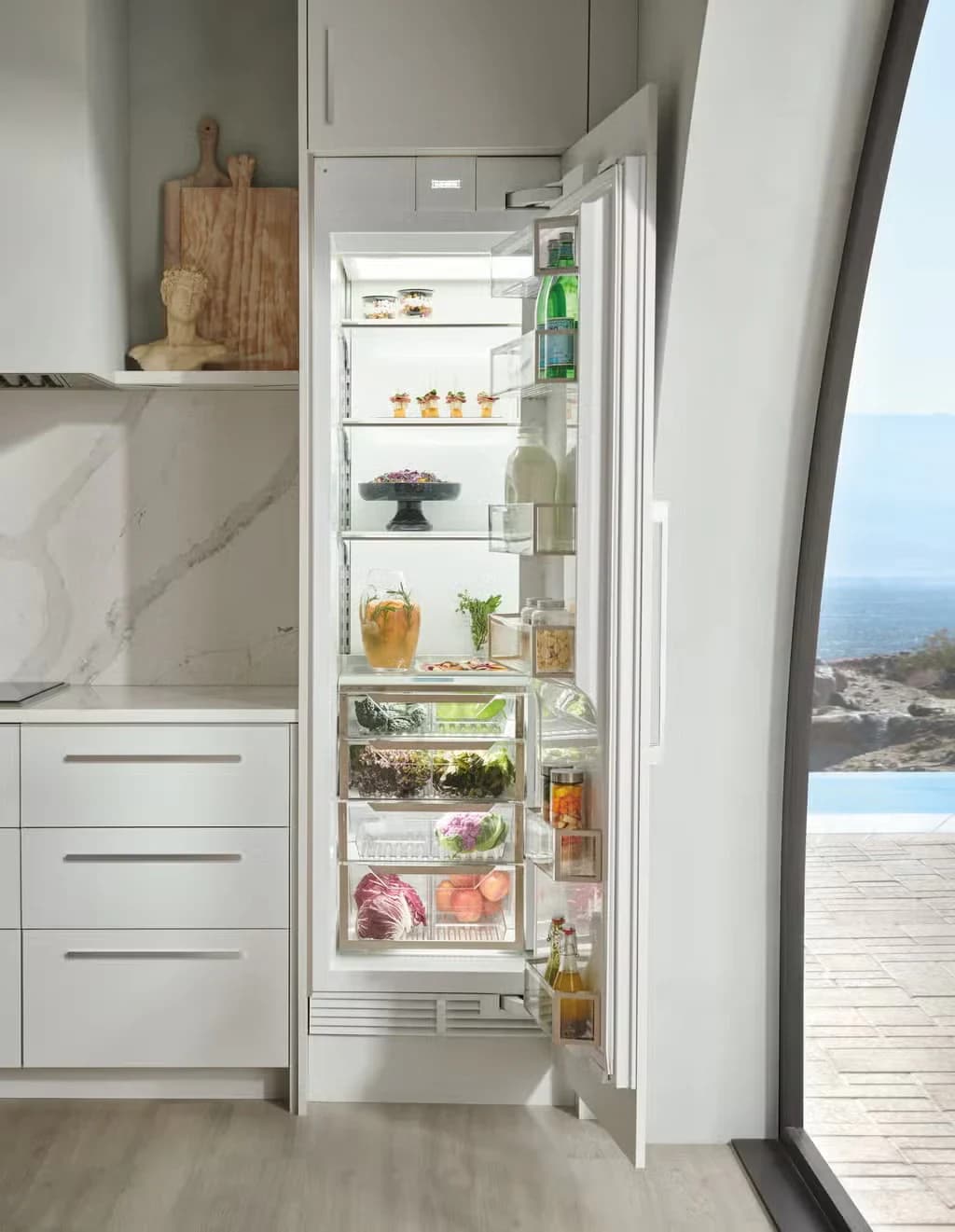 Detalhe de recurso de Designer Refrigerador em coluna