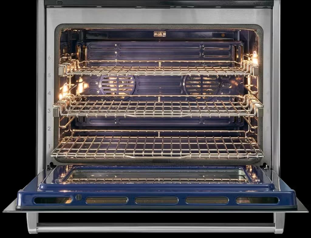 Detalhe de recurso de 76,2 cm Série E Profissional Forno simples de embutir
