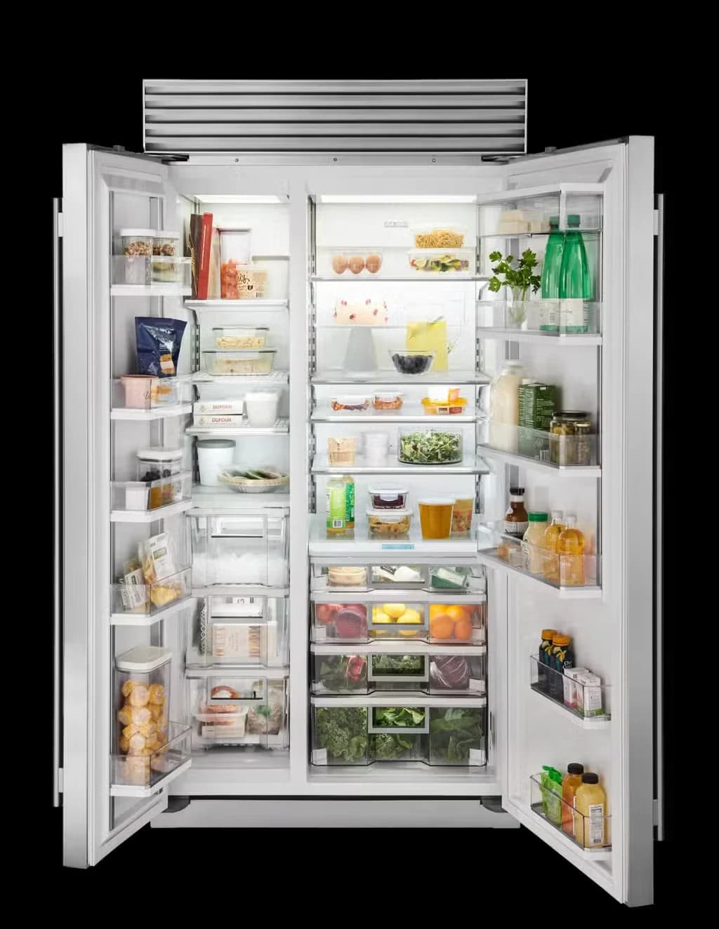 Detalhe de Classic Side-by-side Refrigerador/Freezer