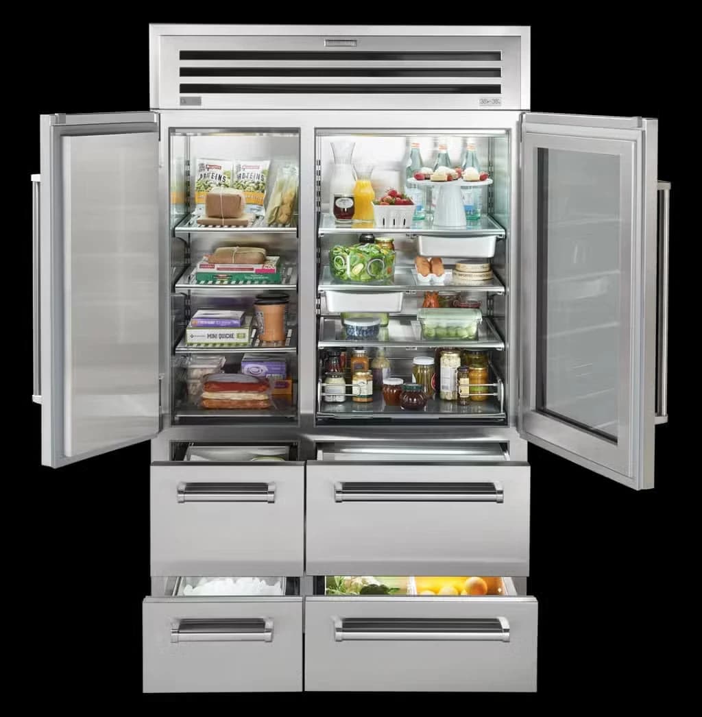 Detalhe de recurso de 121,9 cm PRO Refrigerador/Freezer