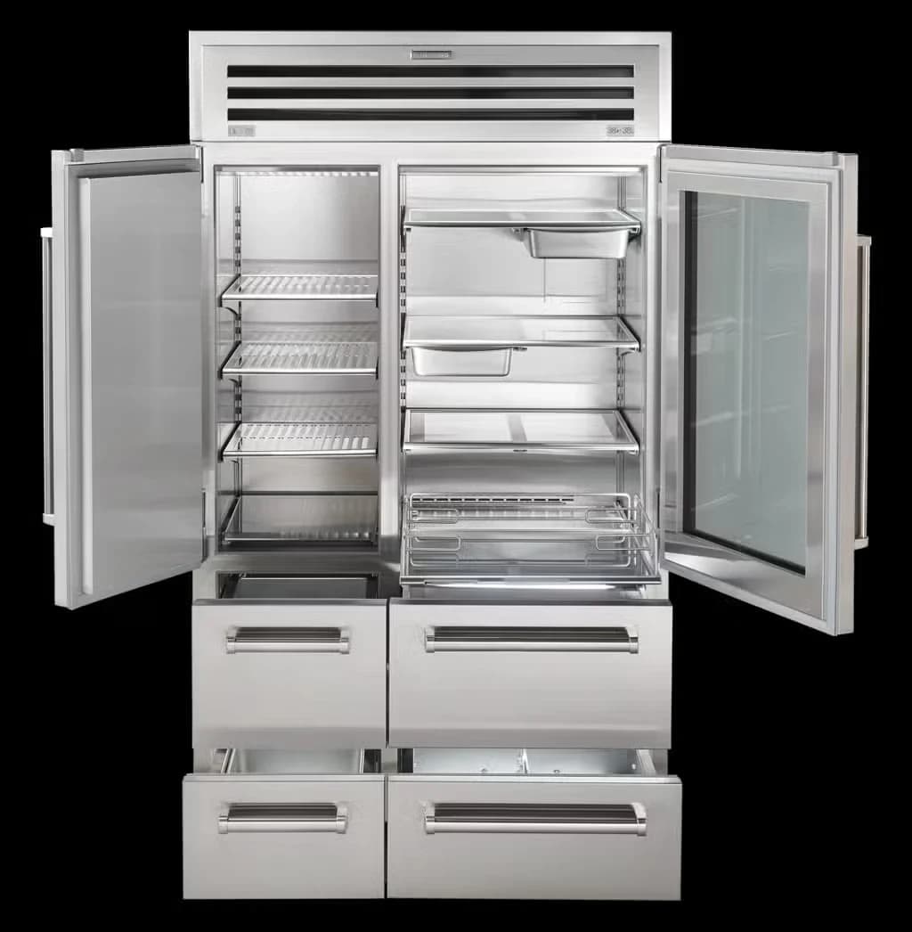 Detalhe de 121,9 cm PRO Refrigerador/Freezer