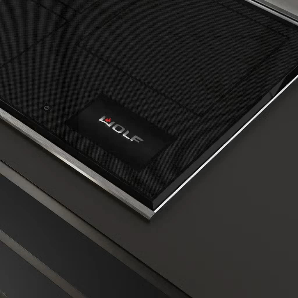 Detalhe de Transicional Cooktop de indução